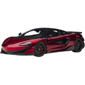 Auto Art Models McLaren 600LT Vermillion Red and Carbon 1/18 Model Car by Autoart 76085 in Saudi Arabia