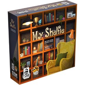 لعبة My Shelfie Board - قم بتنظيم رفك واعرض كنوزك! لعبة استراتيجية، لعبة عائلية ممتعة للأطفال والكبار، للأعمار من 8 سنوات فما فوق، 2-4 لاعبين، وقت لعب لمدة 30 دقيقة، من إنتاج شركة Lucky Duck Games in Kuwait