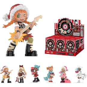 POP MART Lil Peach Riot Holiday Mixtape Series Blind Box Figures, Collectible Toys Home Decorations, Holiday Birthday Gifts for Girls and Boys, Single Box in Kuwait