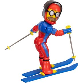 The Simpsons Action Figures 5-Inch SS Flanders with Ski Poles and Skis in Kuwait
