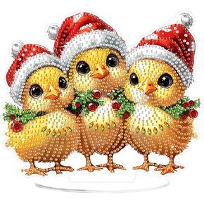 KEYIFA Diamond Painting Kit, DIY Heart Cross Diamond Art Hanging for Adults Beginner, Gem Arts Pendant Special Shaped Rhinestone Window Ornaments Wall Door Garden Decoration Gift, Double Sided in Kuwait