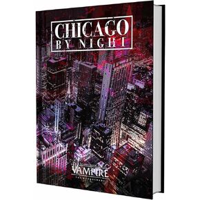 Renegade Game Studios Vampire: The Masquerade الإصدار الخامس من لعبة لعب الأدوار Chicago by Night Sourcebook، أسود in Kuwait
