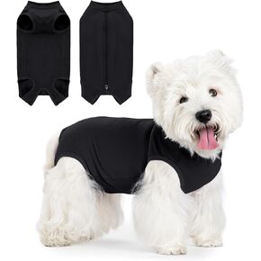 Coppthinktu Dog Surgery Suit Recovery Suit for Dogs After Surgery Female, Dog Onesie Neuter Puppy Spay Shirts, Post-Op Bodysuit Pajamas Anti Licking Abdominal Wounds Cone Alternative in Saudi Arabia