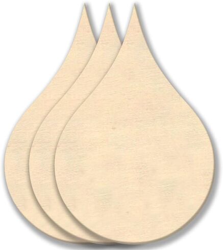 The Crafts Outlet 4-in Family of Wood Shape 4mm Thick Shape (Moon and Star) Medium Unfinished Plywood, 3-Pack in Saudi Arabia