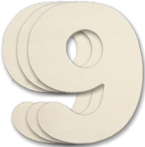 The Crafts Outlet 4-in Family of Wood Shape 4mm Thick Shape (Moon and Star) Medium Unfinished Plywood, 3-Pack in Saudi Arabia