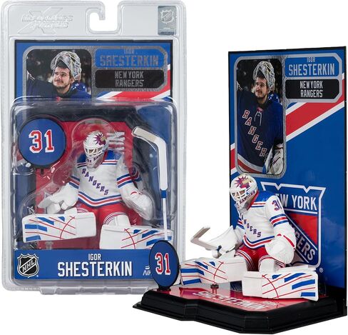McFarlane Toys - Igor Shesterkin (New York Rangers) NHL 7in Posed Figure McFarlane's SportsPicks in Saudi Arabia