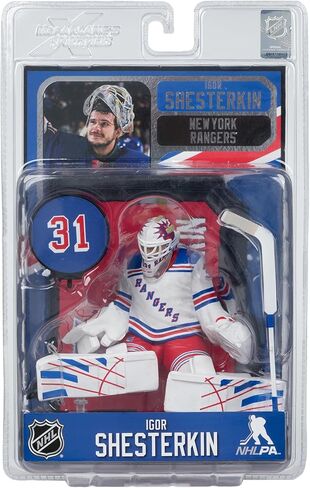 McFarlane Toys - Igor Shesterkin (New York Rangers) NHL 7in Posed Figure McFarlane's SportsPicks in Saudi Arabia