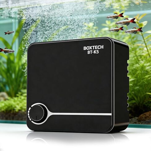 UPETTOOLS Aquarium Air Pump 10W – Ultra-Quiet Fish Tank Air Pump with 4 Outlets & Adjustable Flow Control, Powerful Oxygen Pump for Aquariums up to 200 Gallon in Saudi Arabia