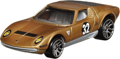 Hot Wheels 2024 Vintage Racing Club - حزمة 3 سيارات (HRT81‑956A) | بي ام دبليو 2002، لامبورغيني ميورا SV، بورش 911 | سيارات تجميع مصبوبة بمقياس 1:64 - للأعمار من 3 سنوات فما فوق in Saudi Arabia