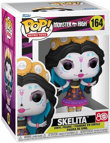Funko Pop! Vinyl: Monster High - Skelita - Collectable Vinyl Figure - Gift Idea - Official Merchandise - Toys for Kids & Adults - Cartoon Fans - Model Figure for Collectors and Display in Saudi Arabia