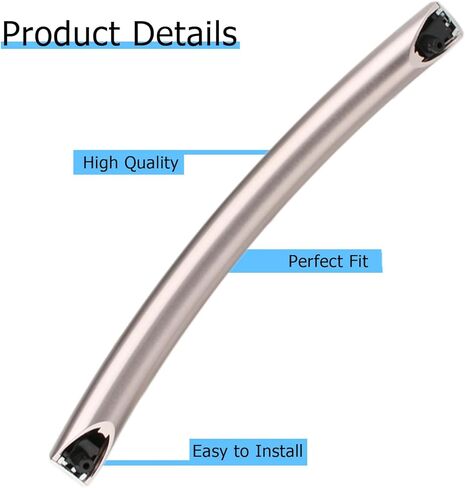 Microwave Handle DE94-02933A Compatible with Samsung Microwave Door Handle Replacement Parts with 2 Screws ME16A4021AS ME21R7051SS ME17R7021ES in Saudi Arabia