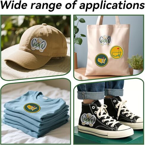 Golf Patch, Golf Iron on Patches for Hats, Shirt, Jacket Bag, Sport Decal Gift in Saudi Arabia