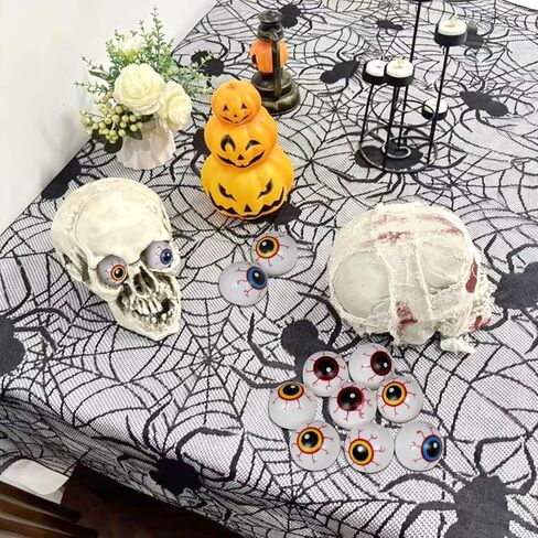 30PCS 1 Inch Plastic Halloween Eyeballs - Fake Eye Balls for Kids, Halloween Party Favors, Goody Bag Fillers & Terror Decor Props in Saudi Arabia