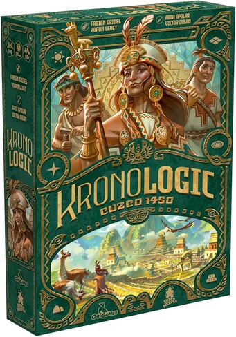 Kronologic: Cuzco 1450 | Mystery Detective Game for Kids, Teens & Adults | Solve The Unexplained Mysteries Plaguing 1450s Peru | Competitive or Solo Deductive Game | Ages 10+ | 1-4 Players | 30 Min in Saudi Arabia