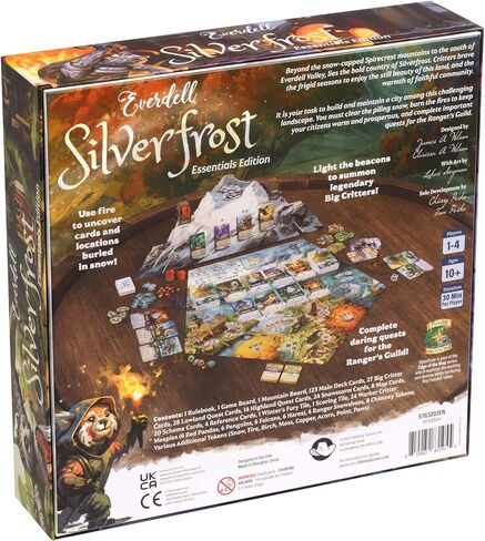 Everdell Silverfrost Essentials Edition Board Game for 1–4 Players | Standalone City-Building Strategy Game Ages 10+ | Worker Placement Tabletop Game in Saudi Arabia