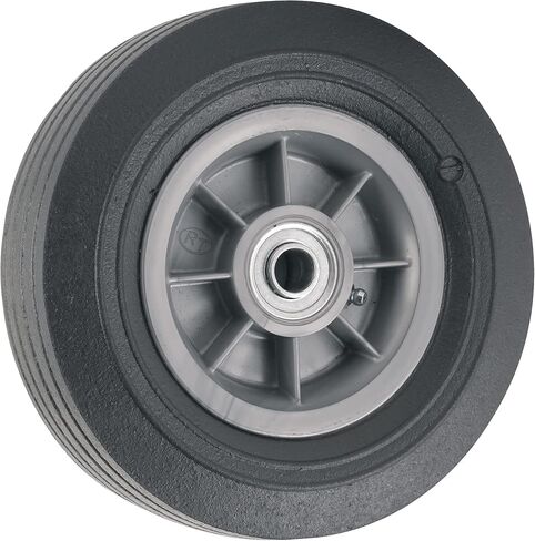 Titan 10" Flat-Proof Solid Rubber Wheel, 300-lb. capacity, Black in Kuwait