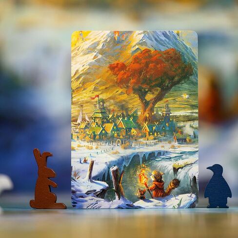 Everdell Silverfrost Essentials Edition Board Game for 1–4 Players | Standalone City-Building Strategy Game Ages 10+ | Worker Placement Tabletop Game in Saudi Arabia
