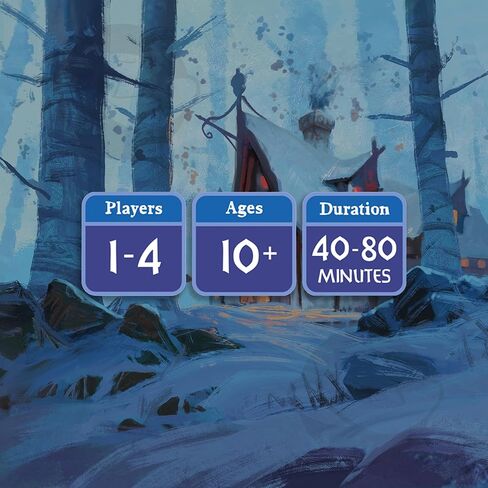 Everdell Silverfrost Essentials Edition Board Game for 1–4 Players | Standalone City-Building Strategy Game Ages 10+ | Worker Placement Tabletop Game in Saudi Arabia