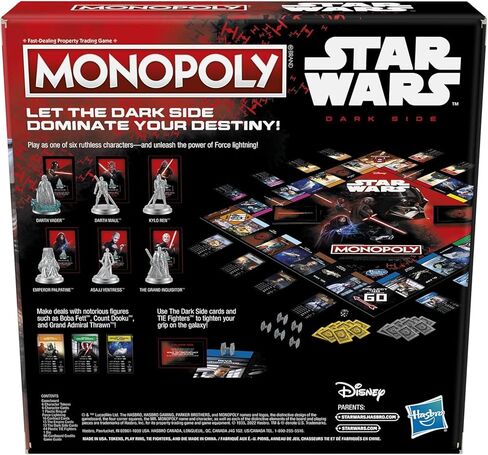 لعبة لوحة إصدار Dark Side للعائلات والأطفال من عمر 8 سنوات فما فوق، هدية، ليلة ألعاب عائلية in Saudi Arabia