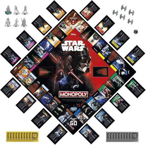 لعبة لوحة إصدار Dark Side للعائلات والأطفال من عمر 8 سنوات فما فوق، هدية، ليلة ألعاب عائلية in Saudi Arabia