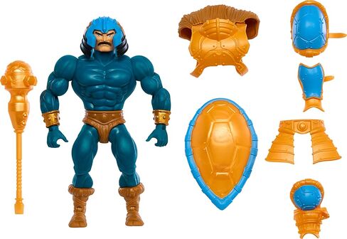 Masters of the Universe Mattel Masters of the Universe Origins Turtles of Grayskull Action Figure & Accessories, Man-At-Arms Collectible Toy with 16 Joints, TMNT & MOTU Crossover in Saudi Arabia