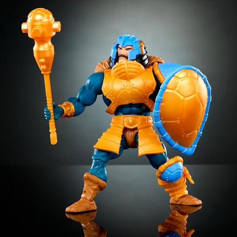 Masters of the Universe Mattel Masters of the Universe Origins Turtles of Grayskull Action Figure & Accessories, Man-At-Arms Collectible Toy with 16 Joints, TMNT & MOTU Crossover in Saudi Arabia