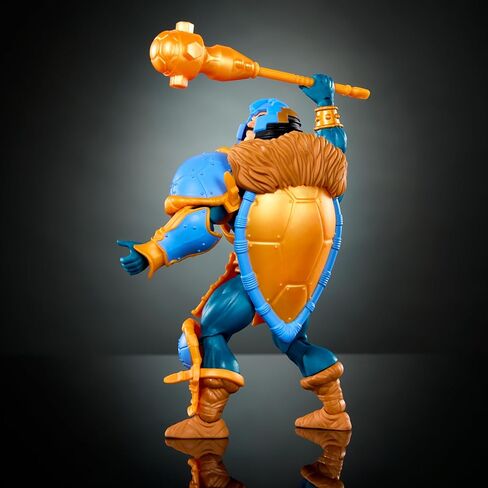 Masters of the Universe Mattel Masters of the Universe Origins Turtles of Grayskull Action Figure & Accessories, Man-At-Arms Collectible Toy with 16 Joints, TMNT & MOTU Crossover in Saudi Arabia