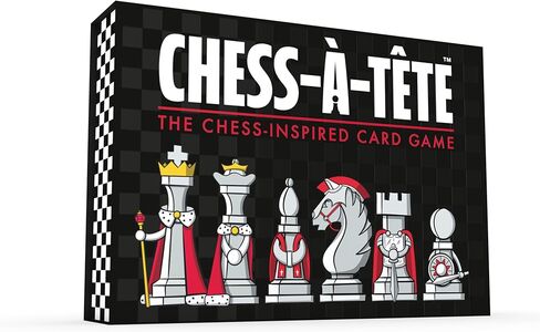 Chess-à-Tête – 2 Player Strategy Card Game for Adults & Teens | Chess-Inspired Tactical Battles | Fast, Portable, Easy to Learn in Saudi Arabia