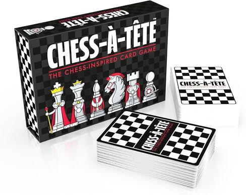 Chess-à-Tête – 2 Player Strategy Card Game for Adults & Teens | Chess-Inspired Tactical Battles | Fast, Portable, Easy to Learn in Saudi Arabia