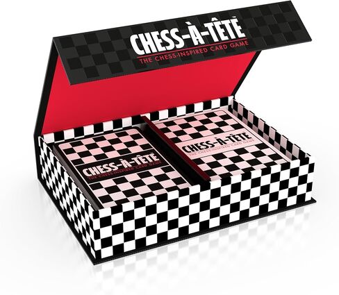 Chess-à-Tête – 2 Player Strategy Card Game for Adults & Teens | Chess-Inspired Tactical Battles | Fast, Portable, Easy to Learn in Saudi Arabia