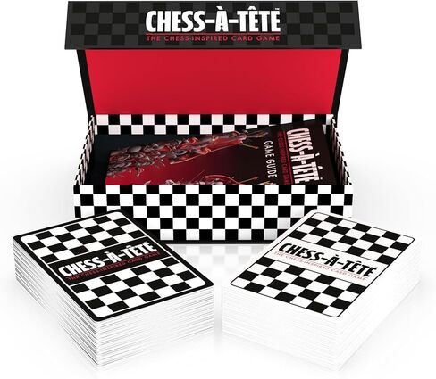 Chess-à-Tête – 2 Player Strategy Card Game for Adults & Teens | Chess-Inspired Tactical Battles | Fast, Portable, Easy to Learn in Saudi Arabia