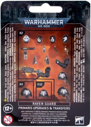 Warhammer 40K Raven Guard Primaris Upgrades & Transfers in Kuwait