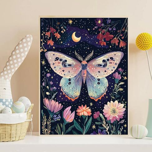 مجموعات الفن الماسي croshom للبالغين، مجموعات الرسم الماسي على شكل فراشة للبالغين، طقم الرسم الفني الماسي للبالغين، 5D DIY الكامل للحرف اليدوية للهدايا، ديكور جدار المنزل 11.8 بوصة × 15.7 بوصة in Kuwait