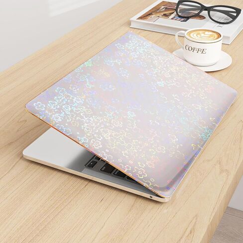 Livelynine Glitter Floral Clear Contact Paper Peel and Stick Holographic sticker Laminate Flower Self Laminating Sheets for Stickers Posters Sparkle Transparent Contact Paper Crafts Adhesive 15.8x78.8 in Saudi Arabia
