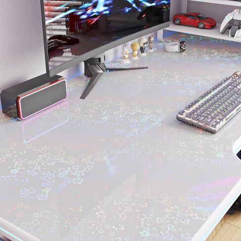 Livelynine Glitter Floral Clear Contact Paper Peel and Stick Holographic sticker Laminate Flower Self Laminating Sheets for Stickers Posters Sparkle Transparent Contact Paper Crafts Adhesive 15.8x78.8 in Saudi Arabia