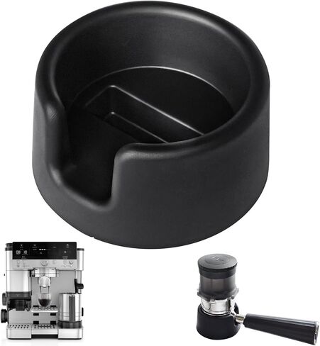 Ninja Cafe Luxe Accessories, Lwuzkdo Coffee Tamper Base for Ninja Luxe Cafe ES601 701, Sturdy Coffee Tamper Station, Portafilter Holder Improving Tamping Stability and Extraction in Saudi Arabia