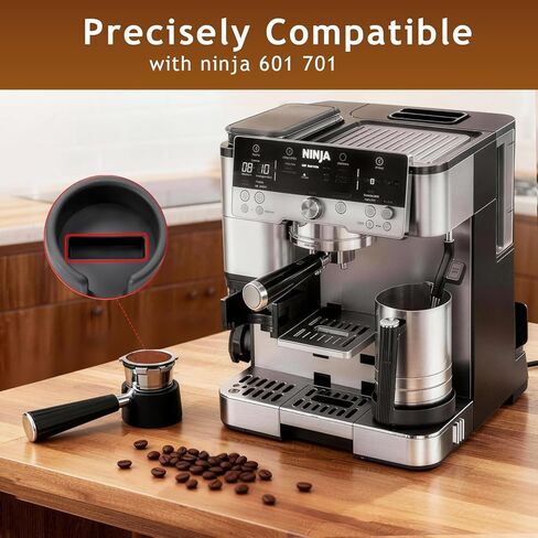 Ninja Cafe Luxe Accessories, Lwuzkdo Coffee Tamper Base for Ninja Luxe Cafe ES601 701, Sturdy Coffee Tamper Station, Portafilter Holder Improving Tamping Stability and Extraction in Saudi Arabia