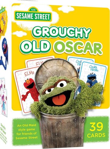 MasterPieces Kids Games - Sesame Street Grouchy Old Oscar - Card Game for Kids and Family - Laugh and Learn in Saudi Arabia