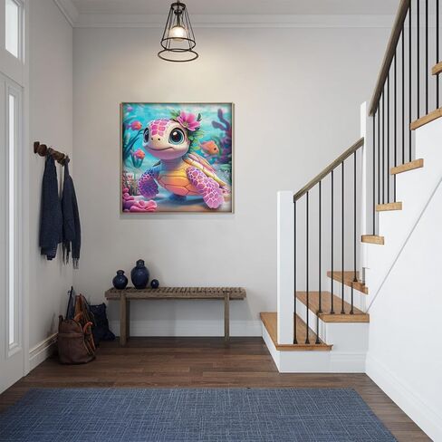 ألغاز الصور المقطوعة للسلحفاة البحرية 1000 قطعة للبالغين، ألغاز حيوانات المحيط لاركيبوز، ألغاز مرجانية صعبة مستحيلة لديكور المنزل in Kuwait