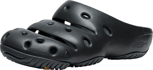 KEEN Men's Yogui Comfortable Slip On Lightweight Clogs, Black, 12 in Saudi Arabia