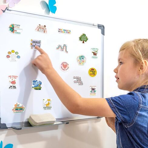 200PCS ABA Stickers for Kids Therapists, Applied Behavior Analysis Stickers for Water Bottle Laptop, Waterproof Vinyl ABA Decals for Class Rewards Office Decor in Kuwait