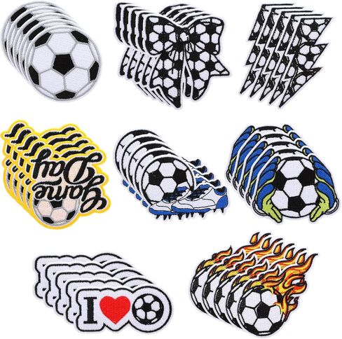 Liitrsh 40 Pcs Baseball Iron on Patches Sports Patches Sew on Embroidered Applique for Hat Clothing Holes Backpack DIY Craft in Saudi Arabia