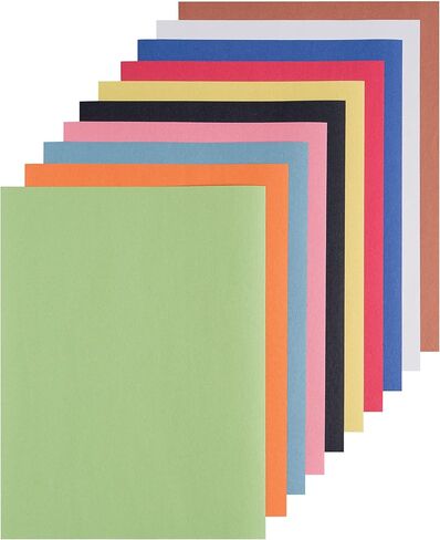 Prang (Formerly Art Street) Standard Weight Construction Paper, 10 Assorted Colors, 9" x 12", 200 Sheets in Saudi Arabia