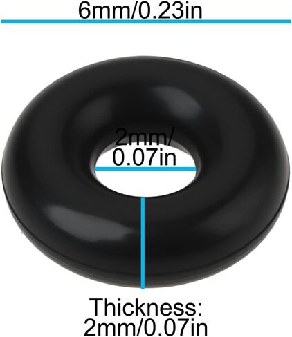 20 قطعة RC 1:10 محرك رمح كأس O-حلقة 9805240 2x2x6 مللي متر متوافق مع T-Amiya متوافق مع HBX RC سيارة عربات التي تجرها الدواب in Kuwait