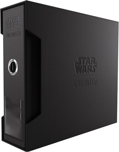 Star Wars: Unlimited Premium Cardport XL - حافظة حلقية منزلقة تحتوي على 24 جيبًا، تخزين مرخص رسميًا لمجموعة Masterset، سطح Hexafyber وتصميم قابل للتكديس، مصنوع بواسطة Gamegenic in Kuwait