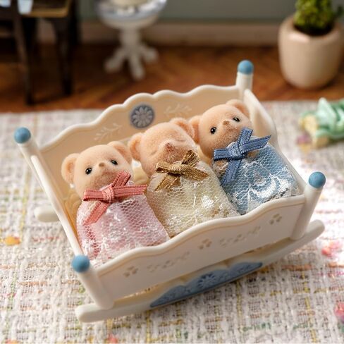 Sylvanian Families Epoch Biscuit Bears Mitsugo Chan Healthy Set, FS-63 ST Mark Certified, for Ages 3 and Up, Toy, Dollhouse in Saudi Arabia