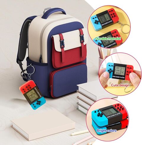 APZ 16 Video Game Party Favors for Kids,Video Game Keychain Party Birthday Supplies,Goodies Bags Stuffer,Carnival Prizes,Treasure Box Toys in Kuwait