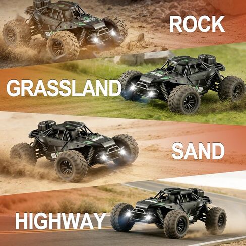 Fast Remote Control Car, RC Cars 1:16 4WD High Speed Motor for Adults 30+KPH 2.4GHz Remote Control with No Delay Off Road RC Truck All Terrains RC Cars for Professional Enthusiast in Saudi Arabia
