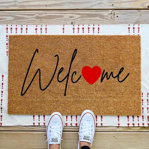 استنسل عيد الحب لسجاد الباب القابل لإعادة الاستخدام، استنسل ممسحة قلب الحب، قوالب رسم XOXO لممسحات الأقمشة الخشبية in Kuwait