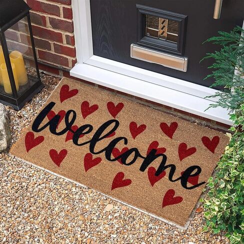 استنسل عيد الحب لسجاد الباب القابل لإعادة الاستخدام، استنسل ممسحة قلب الحب، قوالب رسم XOXO لممسحات الأقمشة الخشبية in Kuwait